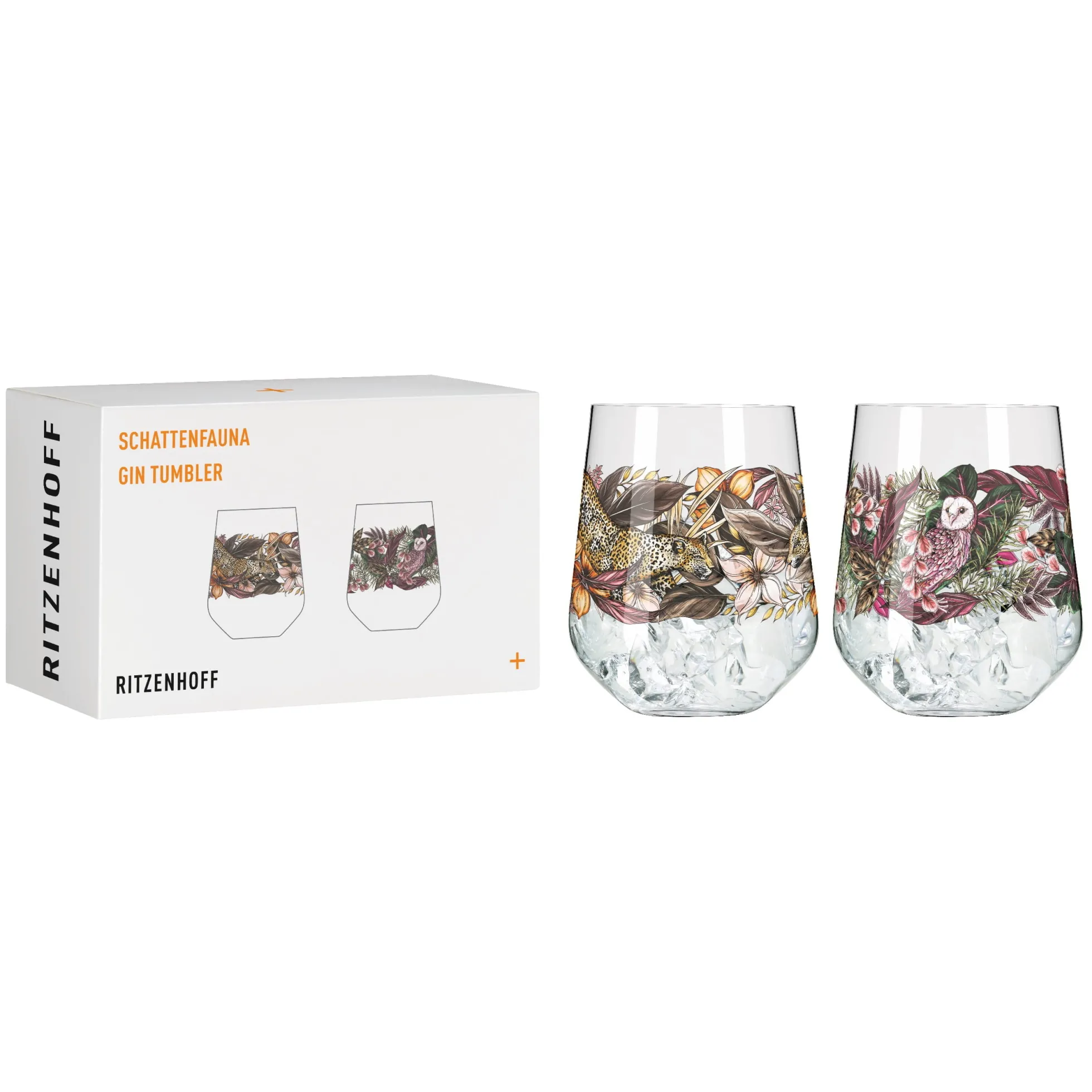 Ritzenhoff SCHATTENFAUNA GINGLAS-SET #3, #4