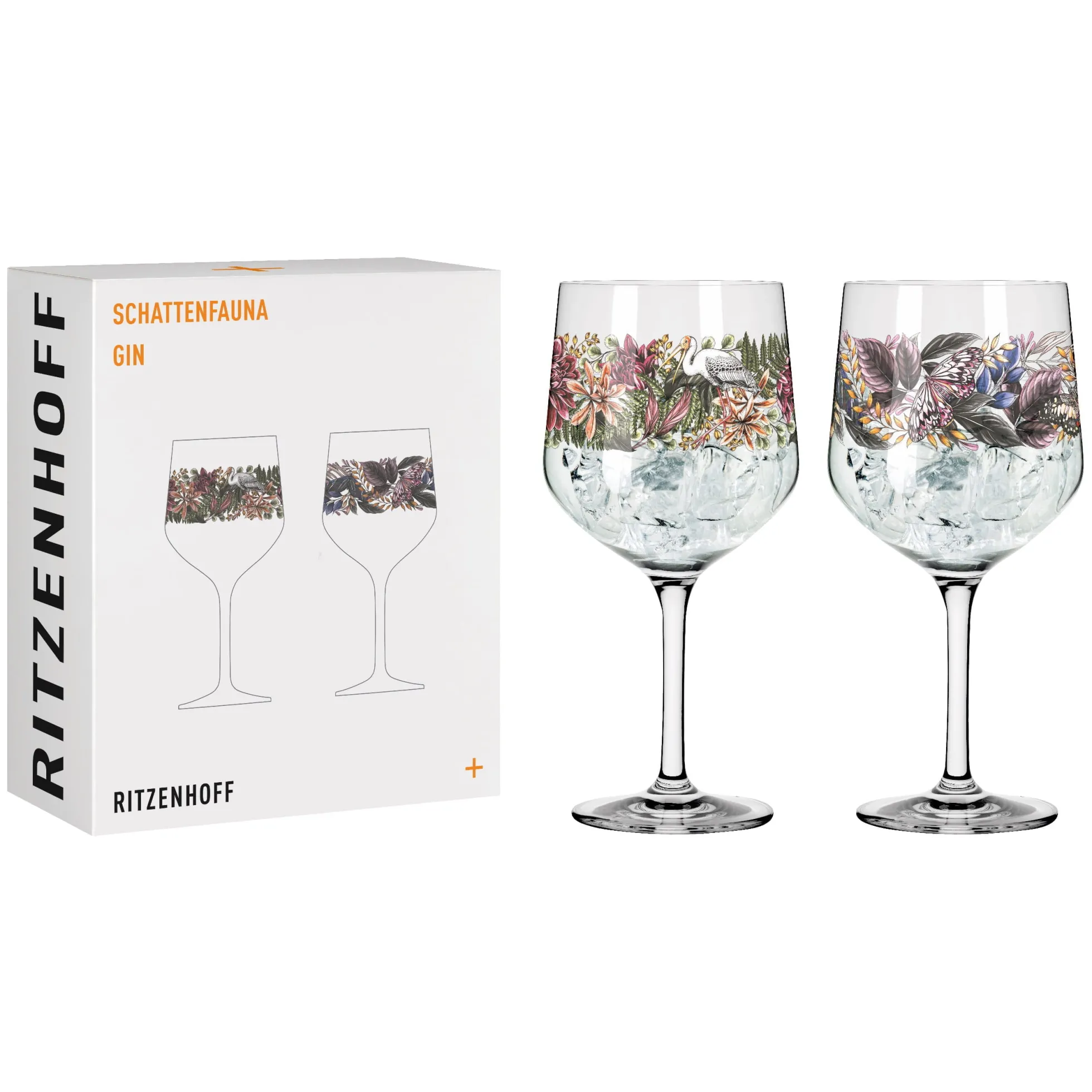 Ritzenhoff SCHATTENFAUNA GINGLAS-SET #1, #2