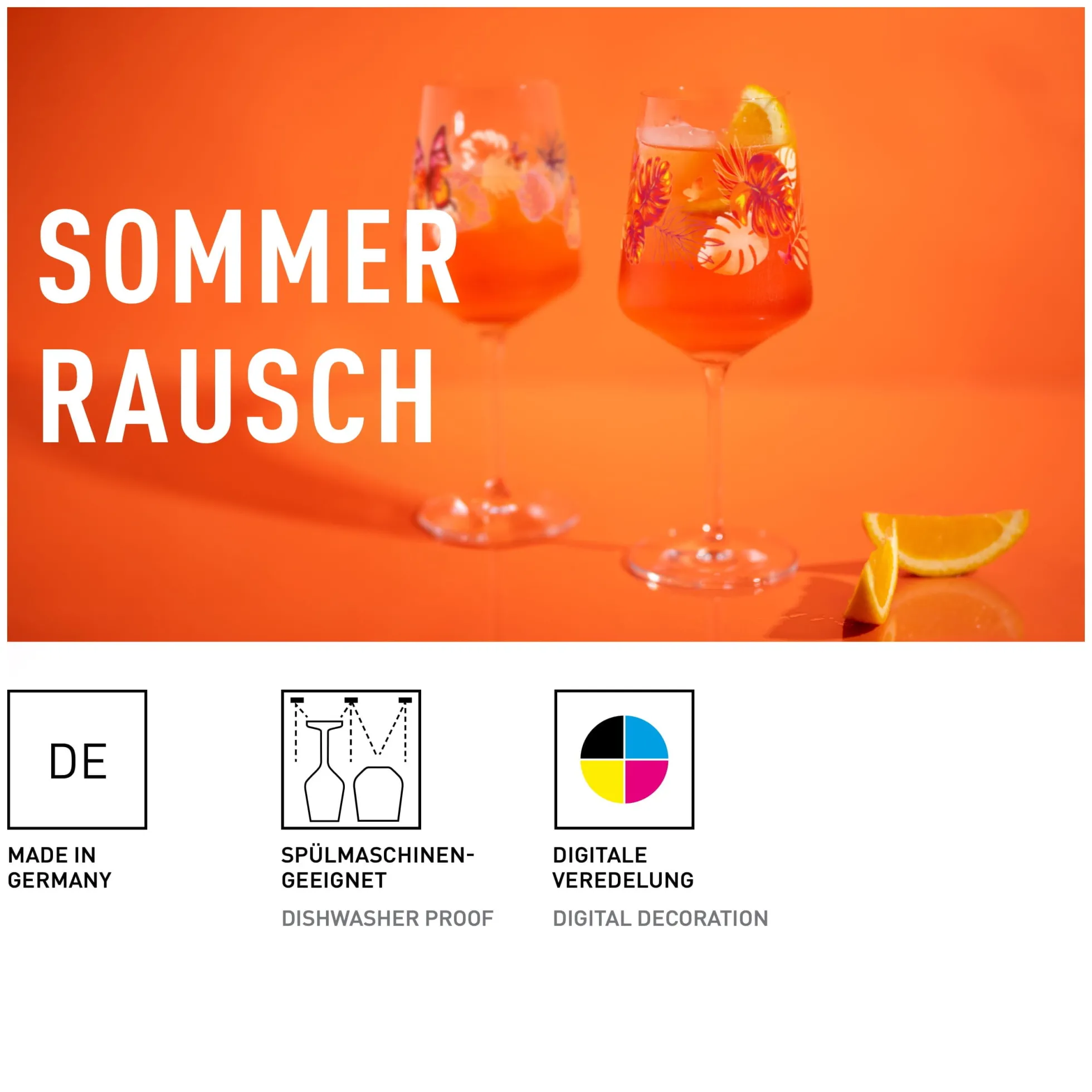 Ritzenhoff SOMMERRAUSCH APERITIFGLAS-SET #1, #2