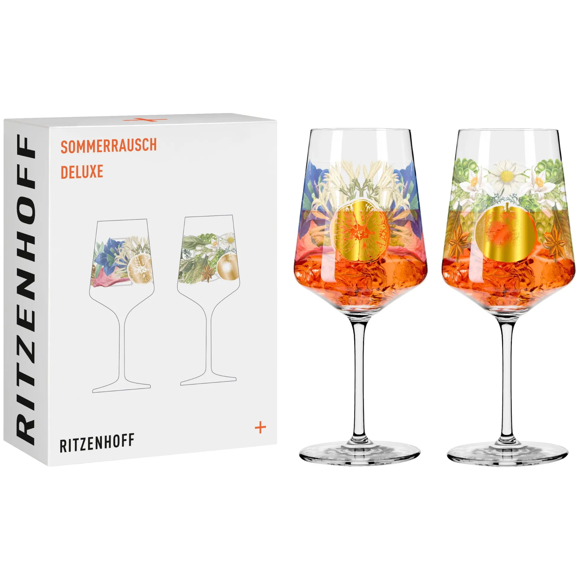 Ritzenhoff SOMMERRAUSCH DELUXE APERITIFGLAS-SET #17, #18