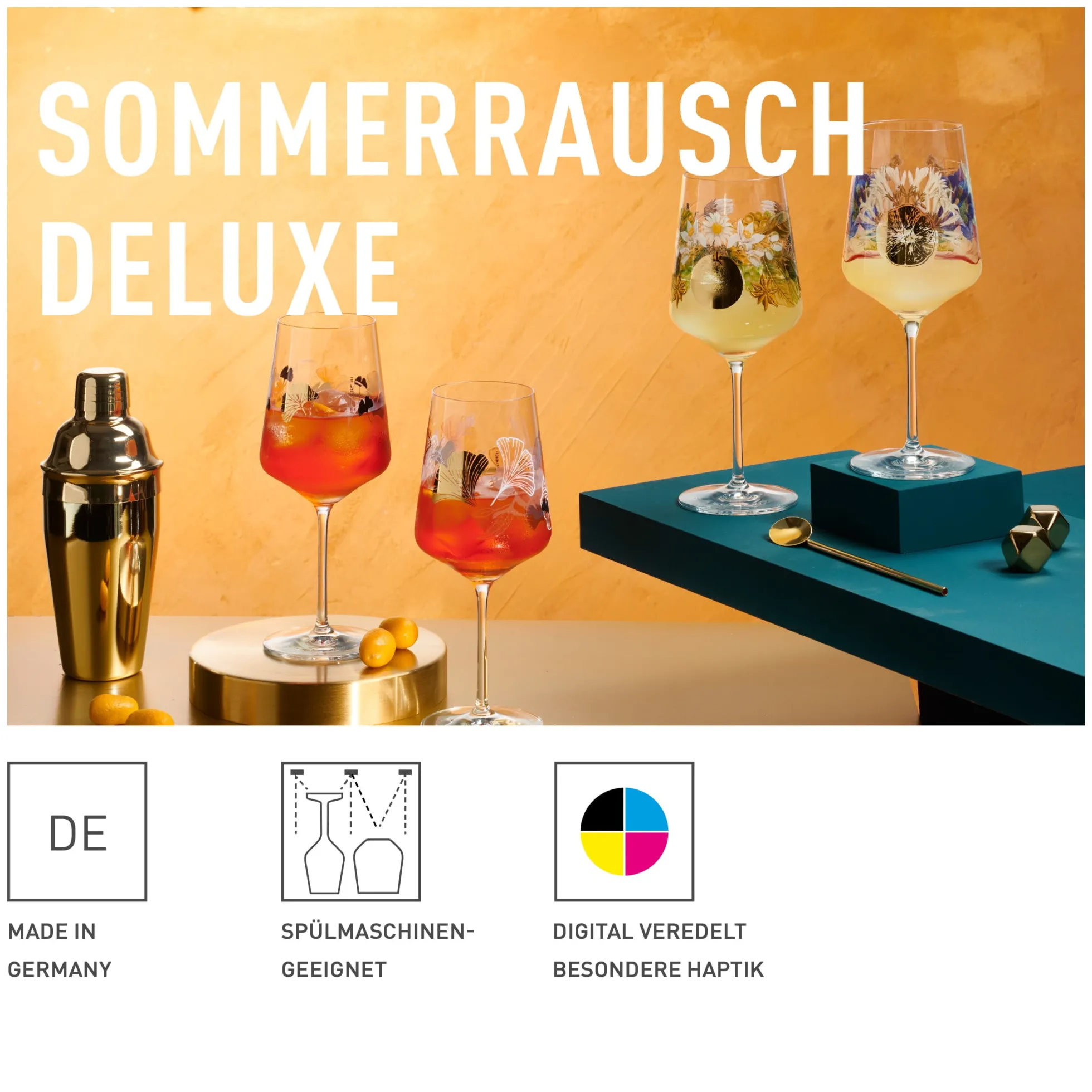 Ritzenhoff SOMMERRAUSCH DELUXE APERITIFGLAS-SET #19, #20