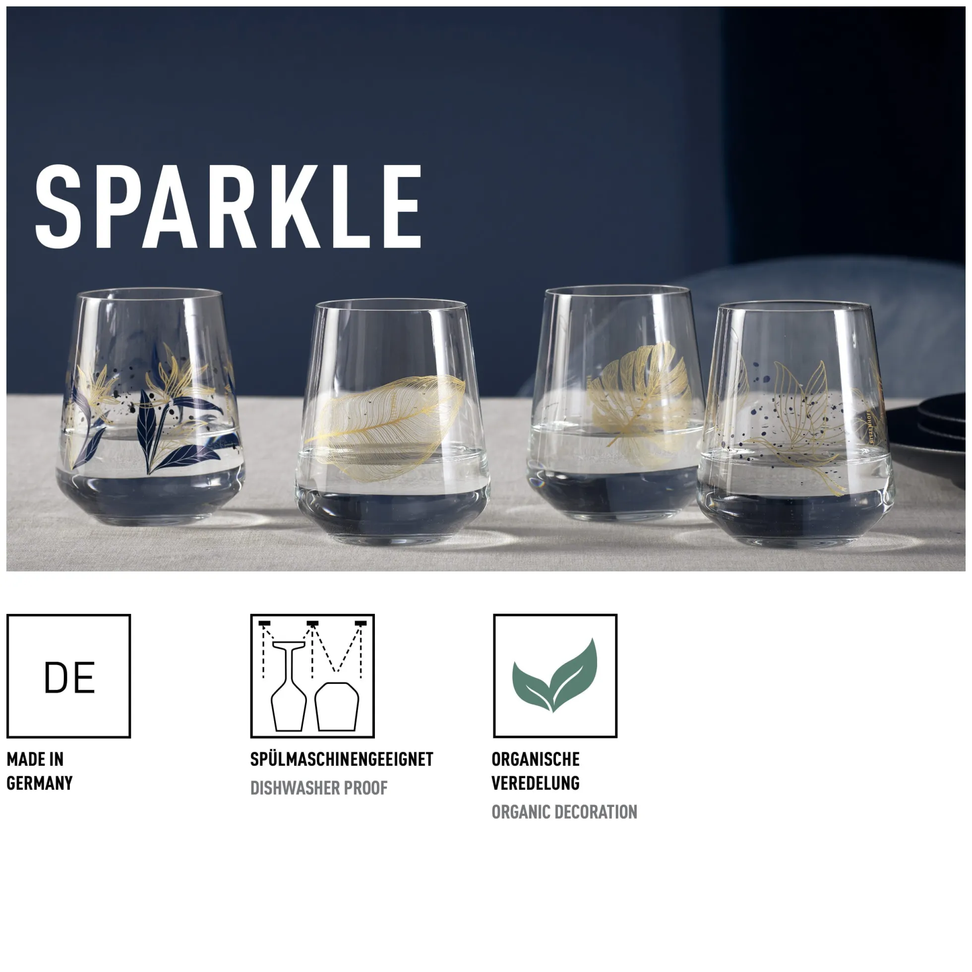 Ritzenhoff SPARKLE UNIVERSALGLAS-SET #5, #6