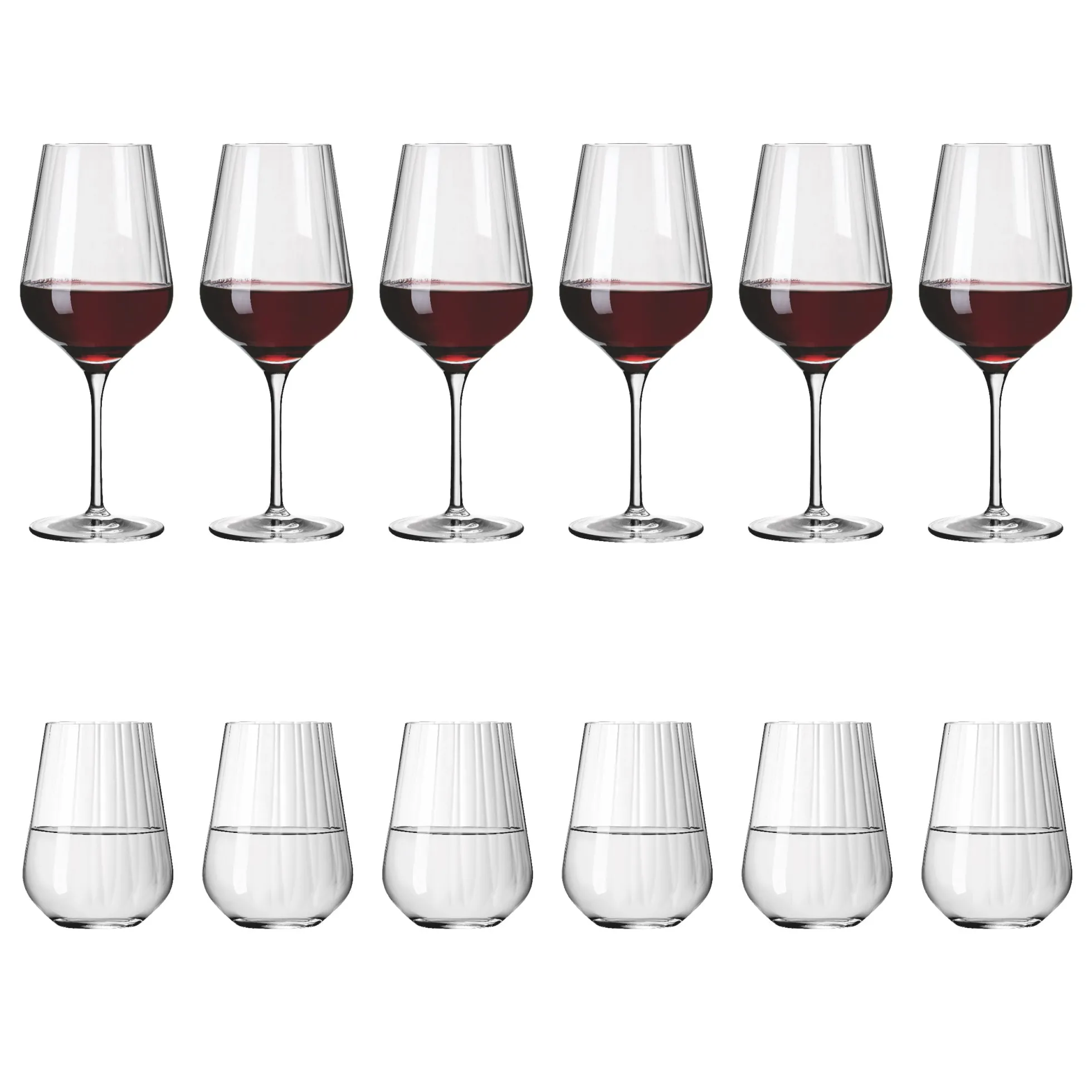 Ritzenhoff STERNSCHLIFF ROTWEIN- UND WASSERGLAS-SET #1