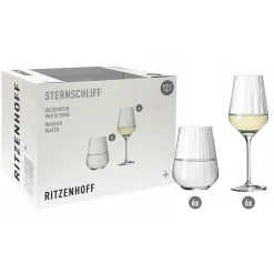 Ritzenhoff STERNSCHLIFF WEISSWEIN- UND WASSERGLAS-SET #1
