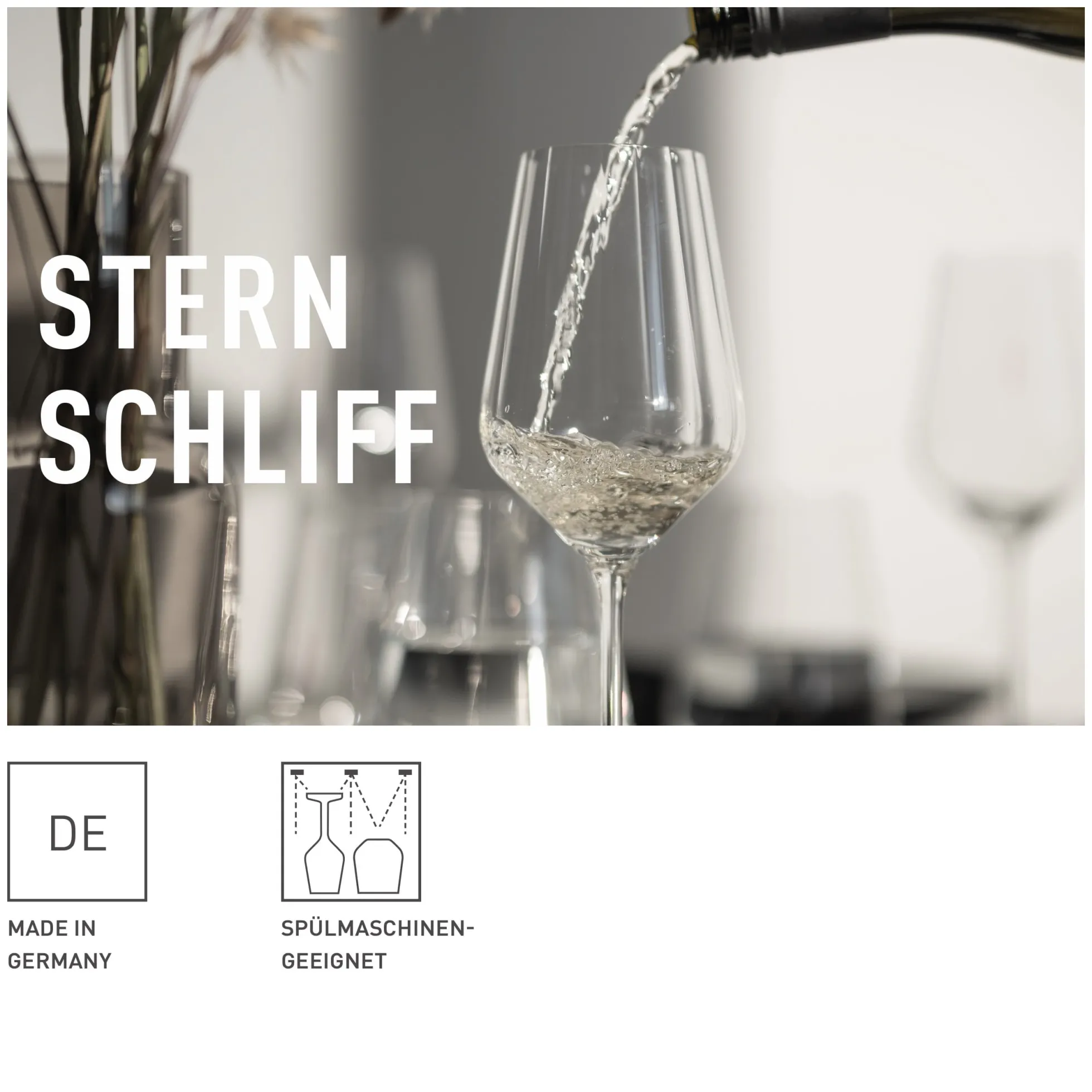 Ritzenhoff STERNSCHLIFF WEISSWEIN- UND WASSERGLAS-SET #1