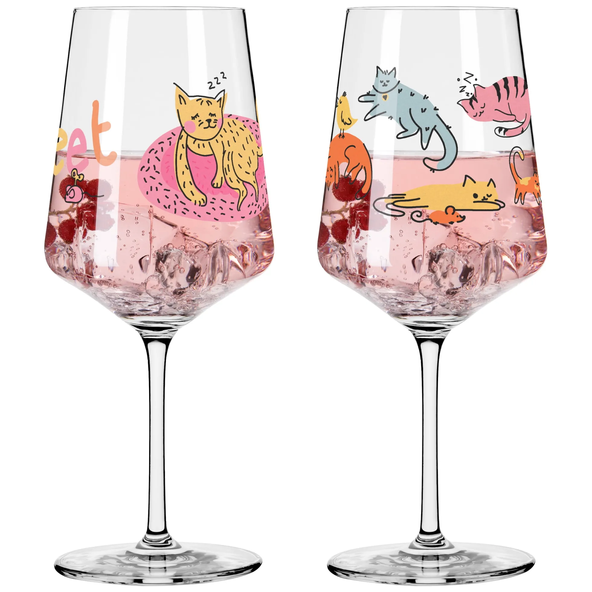 Ritzenhoff tierisch glücklich cocktailglas-set #5 #6