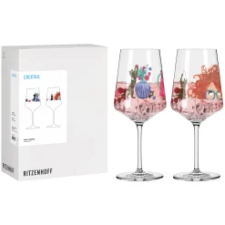 Ritzenhoff TIERISCH GLÜCKLICH COCKTAILGLAS-SET #1 #2