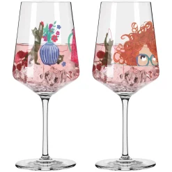 Ritzenhoff TIERISCH GLÜCKLICH COCKTAILGLAS-SET #1 #2