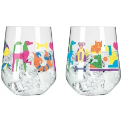 Ritzenhoff tierisch glücklich ginglas-set #1 #2