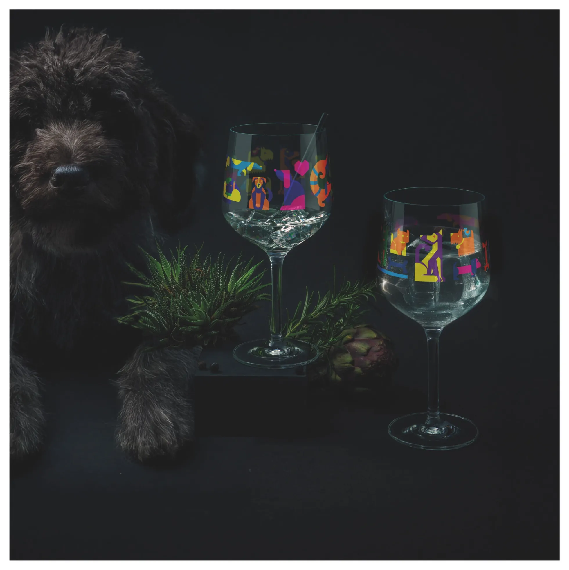 Ritzenhoff tierisch glücklich ginglas-set #1 #2