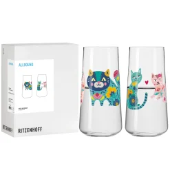 Ritzenhoff tierisch glücklich universalglas-set #5 #6